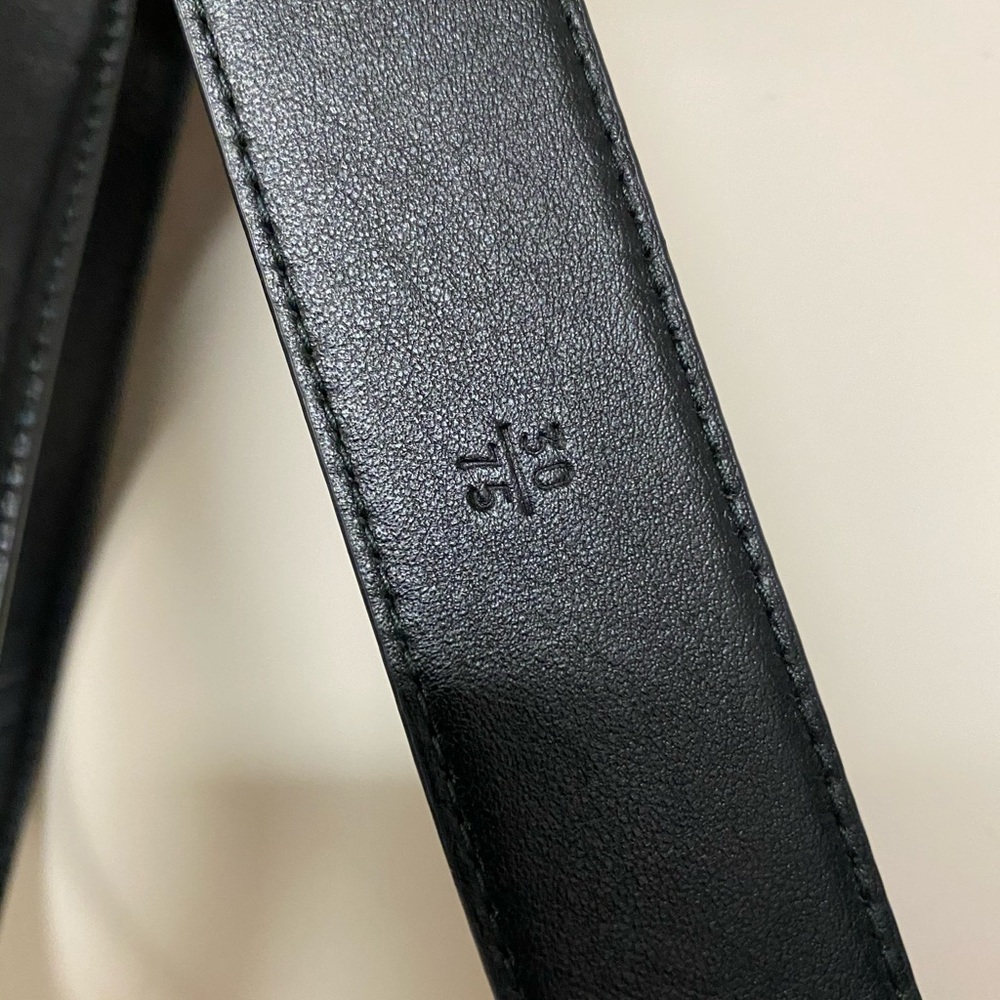Black Prada Logo Belt size 75 - Picture 5 of 8